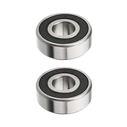 2PCS 6015-2RS Deep Groove Ball Bearing 75x115x20mm high precision bearings ideal for machinery automotive applications offering smooth rotation and long service life