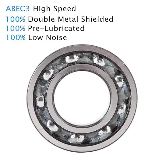6018-Deep-Groove-Ball-Bearing-Open-Standard-Cage-Normal-Clearance-90mm-Bore-140mm-Od-24mm-Width