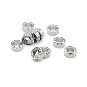 10PCS R156zz 4.763X7.938X2.78mm Stainless Steel Deep Groove Ball Bearing offers smooth rotation, corrosion resistance, ideal for precision machinery, robotics, and small equipment with reliable performance.