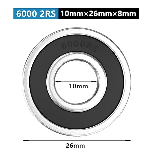 Electrical-Machinery-Deep-Groove-Ball-Bearing-with-Zv2-Standard-6000-Zju-Bearing-China