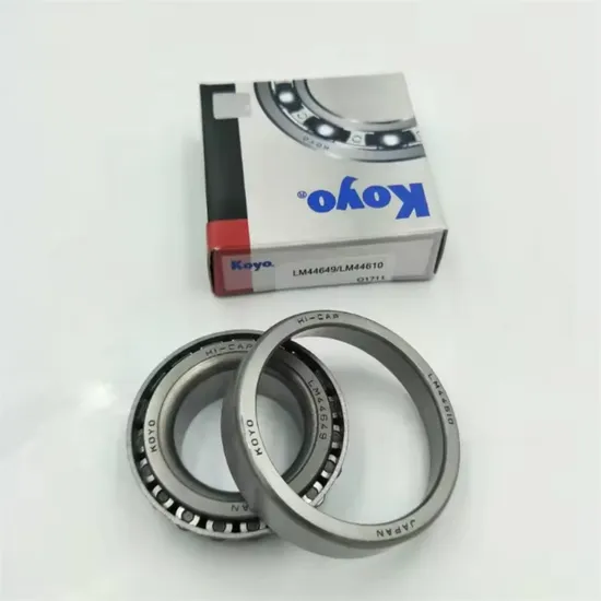 L44649/10 Tapered Roller Bearing Factory Price Koyo 10 high-quality tapered roller bearing offers reliable performance, ideal for automotive and industrial applications with factory direct prices and durable construction.