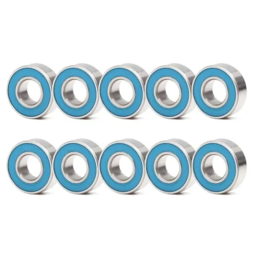 Mr148-2RS-Deep-Groove-Ball-Bearings-ID-8mm-X-Od-14mm-X-Width-4mm-Miniature-Bearings-Double-Rubber-Sealed-Ball-Bearing-Pre-Lubricated-Chrome-Steel