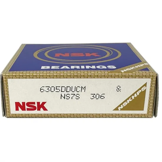 NSK-6305DDU-6305-2RS-25X62X17mm-Pressed-Steel-Cage-Normal-Clearance-Deep-Groove-Ball-Bearings