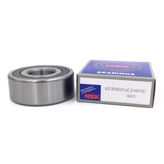 NSK 6202-6206 Deep Groove Ball Bearings High Load Capacity