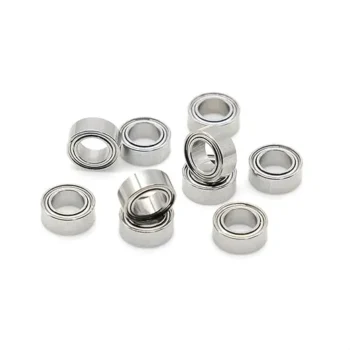 R166-2RS 10PCS Mini Bearing 3/16x3/8x1/8 Deep Groove Ball offers smooth rotation ideal for small machinery, robotics and DIY projects with durable construction and reliable performance in compact applications