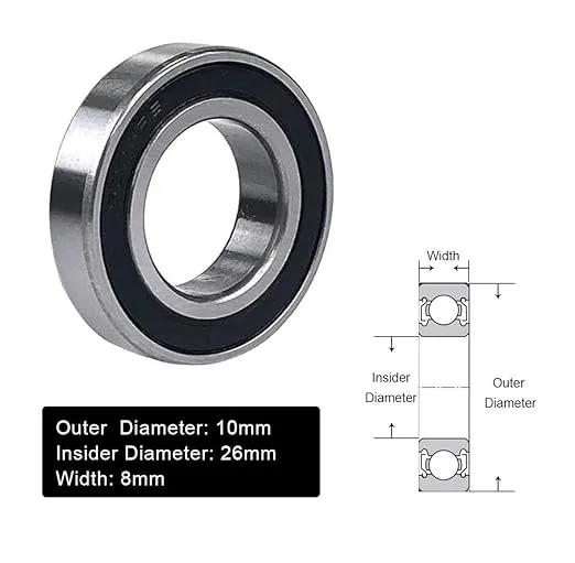 Electric Bike Deep Groove Ball Bearing 6000 Rich Stock. High-quality bearing for electric bikes, ensuring smooth rotation. Ideal for e-bike wheels, durable and reliable. Available in rich stock for quick delivery.