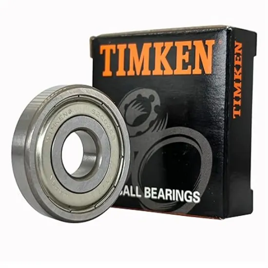 Timken-6200-Zzc3-6200zzc3-Double-Metal-Seal-Bearings-10X30X9mm-C3-Clearanceeep-Groove-Ball-Bearings