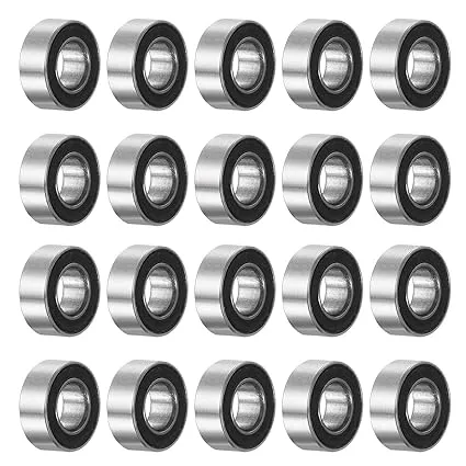 Zju-10PCS-Mr84-2RS-Deep-Groove-Ball-Bearings-4X8X2mm-Chrome-Steel-Miniature-Bearing-Double-Sealed-Precision-Bearings-P6-ABEC-3-