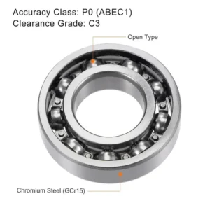 Zju 6206 Deep Groove Ball Bearings 30mm Bore 62mm Od 16mm Thick C3 – Deep Groove Ball Bearing view 1