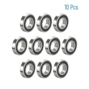 Zju 6906-2RS 10 PCS Deep Groove Ball Bearing 30*47*9mm Double Black Rubber Sealed Ball Bearing Chrome Steel P0 Z4 Bearing for Industrial Machine, Power Tools – Deep Groove Ball Bearing view 1