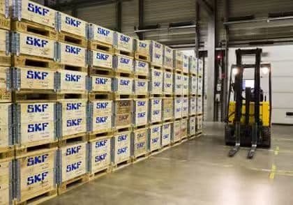 SKF China Shanghai warehouse interior